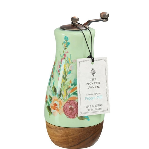 ❤️ New Pioneer Woman Floral Pepper Mill - Picture 4 of 6